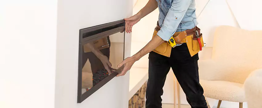 Metal Fireplace Installation in Clemmons, North Carolina