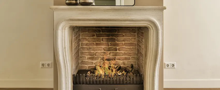 Vintage-style Fireplace Redesign in Clemmons, North Carolina