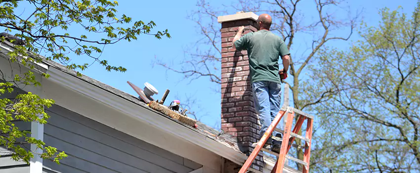 Vinyl and PVC Chimney Flashing Installation in Clemmons, NC