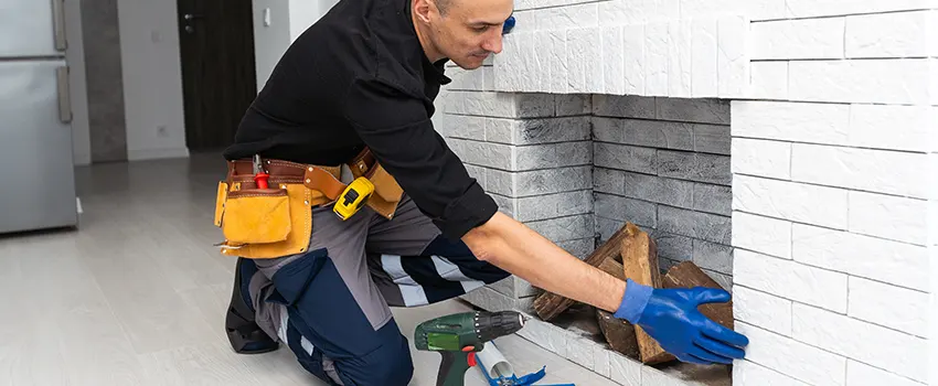 Fireplace Damaged Damper Frame Repair Services in Clemmons, North Carolina