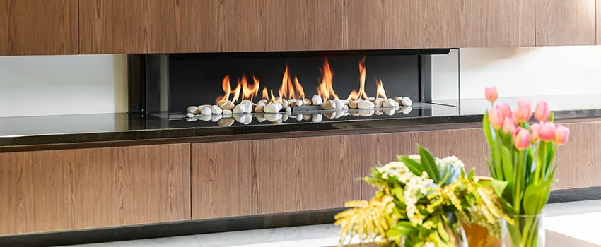 Double-height Fireplace Design Refurbishment in Clemmons, North Carolina
